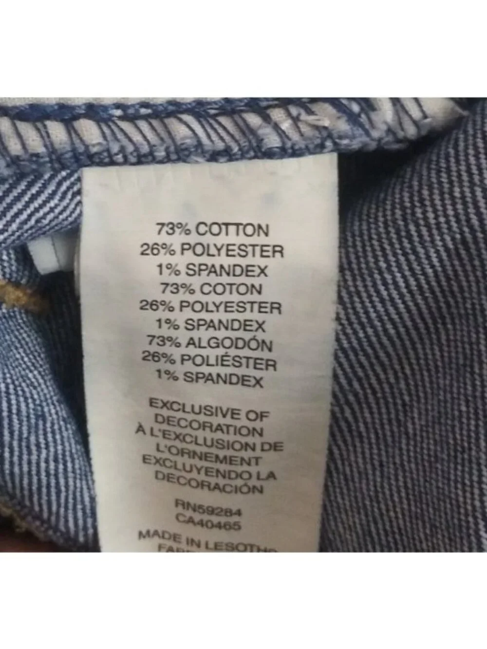 Childrens Place Bootcut Dark Wash Blue Jeans Girl's Size 12